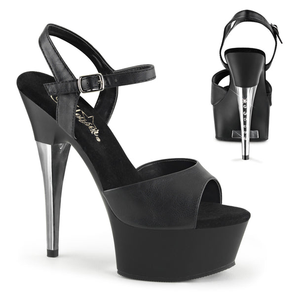 Lexx 6 inch heel - Black Lace Up Thigh High Platform - Burju Shoes